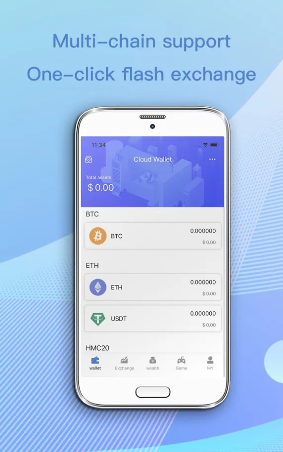 HMC Wallet Pro Web3 DApp 预览